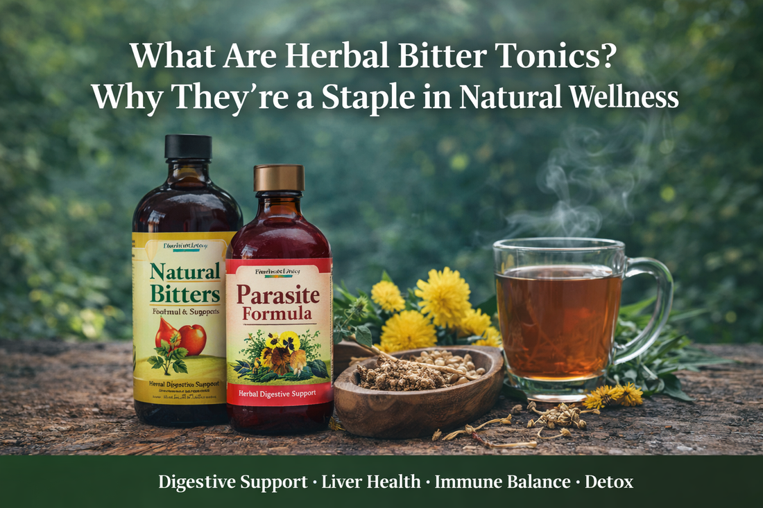 What Are Herbal Bitter Tonics? Why They’re a Staple in Natural Wellness.