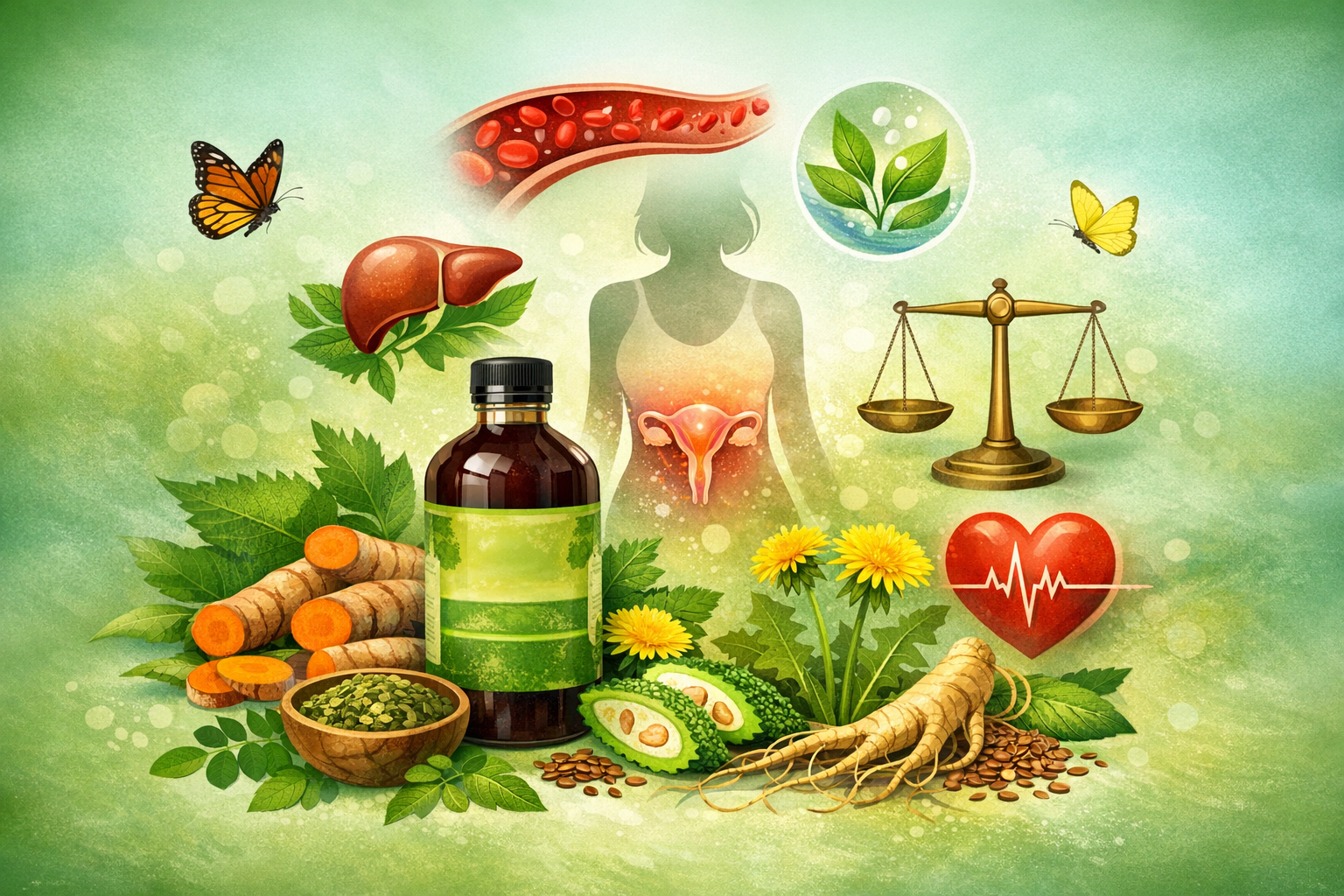 What Are Fibroid Bitters? Natural Hormonal Balance Explained – Natural ...