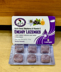 Energy Lozenges (Blackseed, Elderberry & Vitamin C)