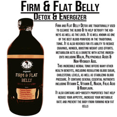 Firm & Flat Belly: Detox & Energizer -16 oz