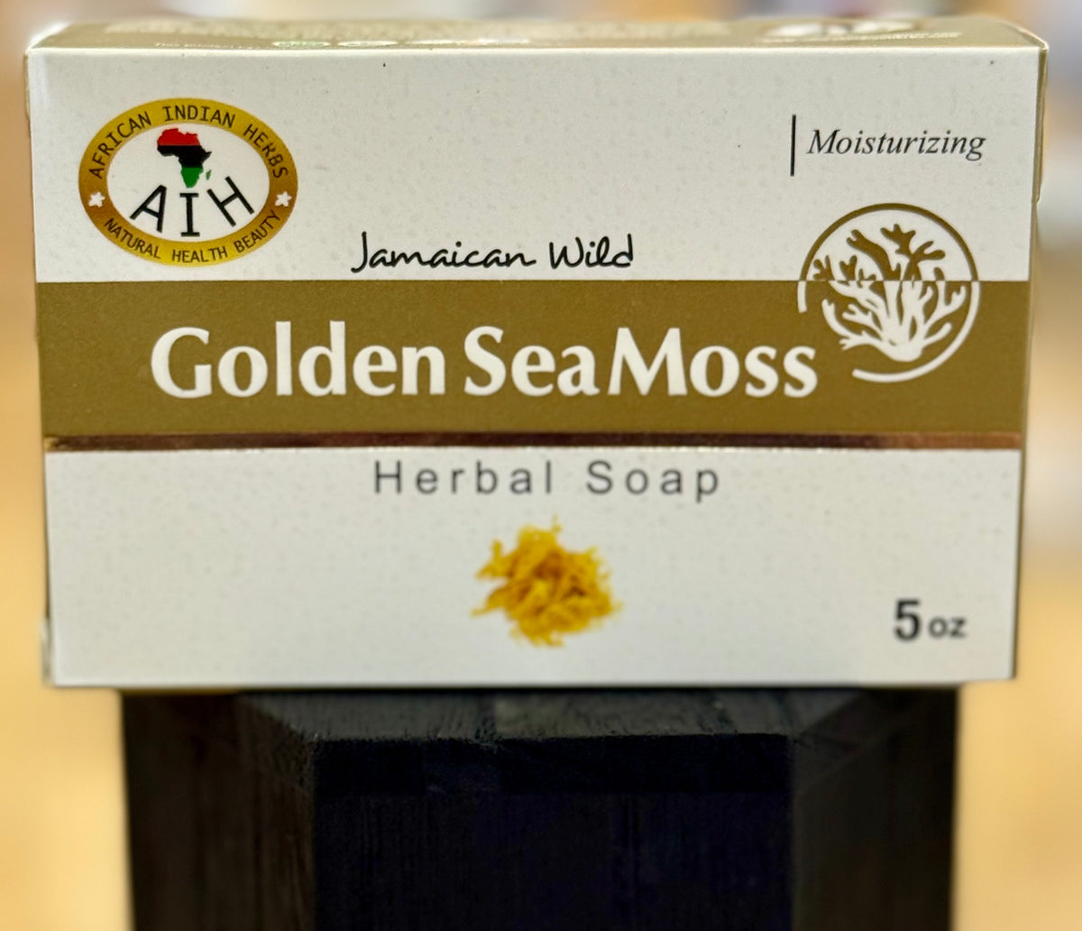 Golden SeaMoss Herbal Soap