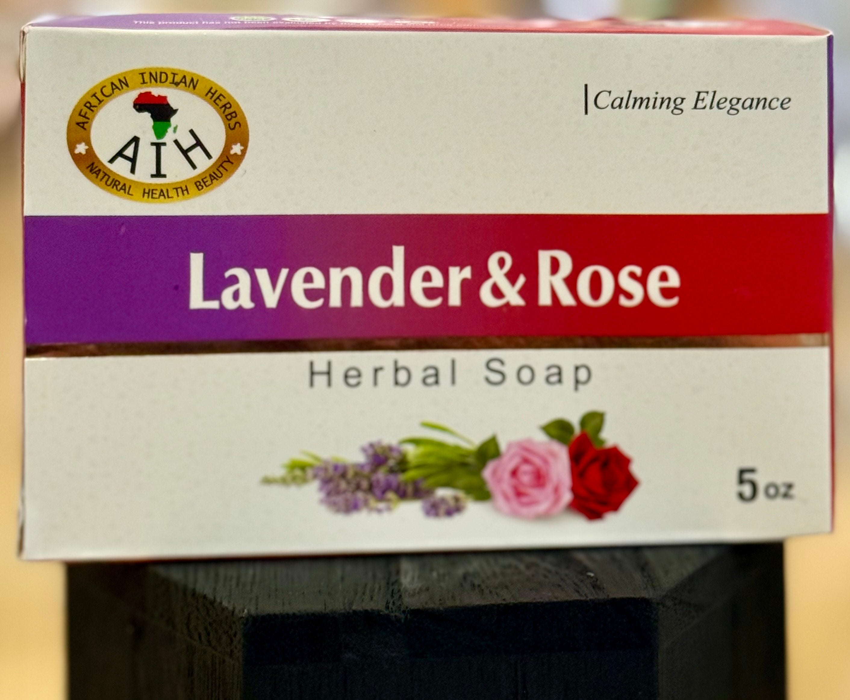 Lavender & Rose Herbal Soap