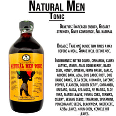 Natural Men Tonic -16 oz