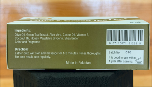 Olive & Green Tealeaf Herbal Soap
