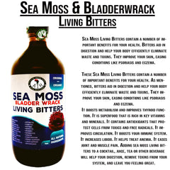 Sea Moss Bladder Wrack Living Bitters -16 oz
