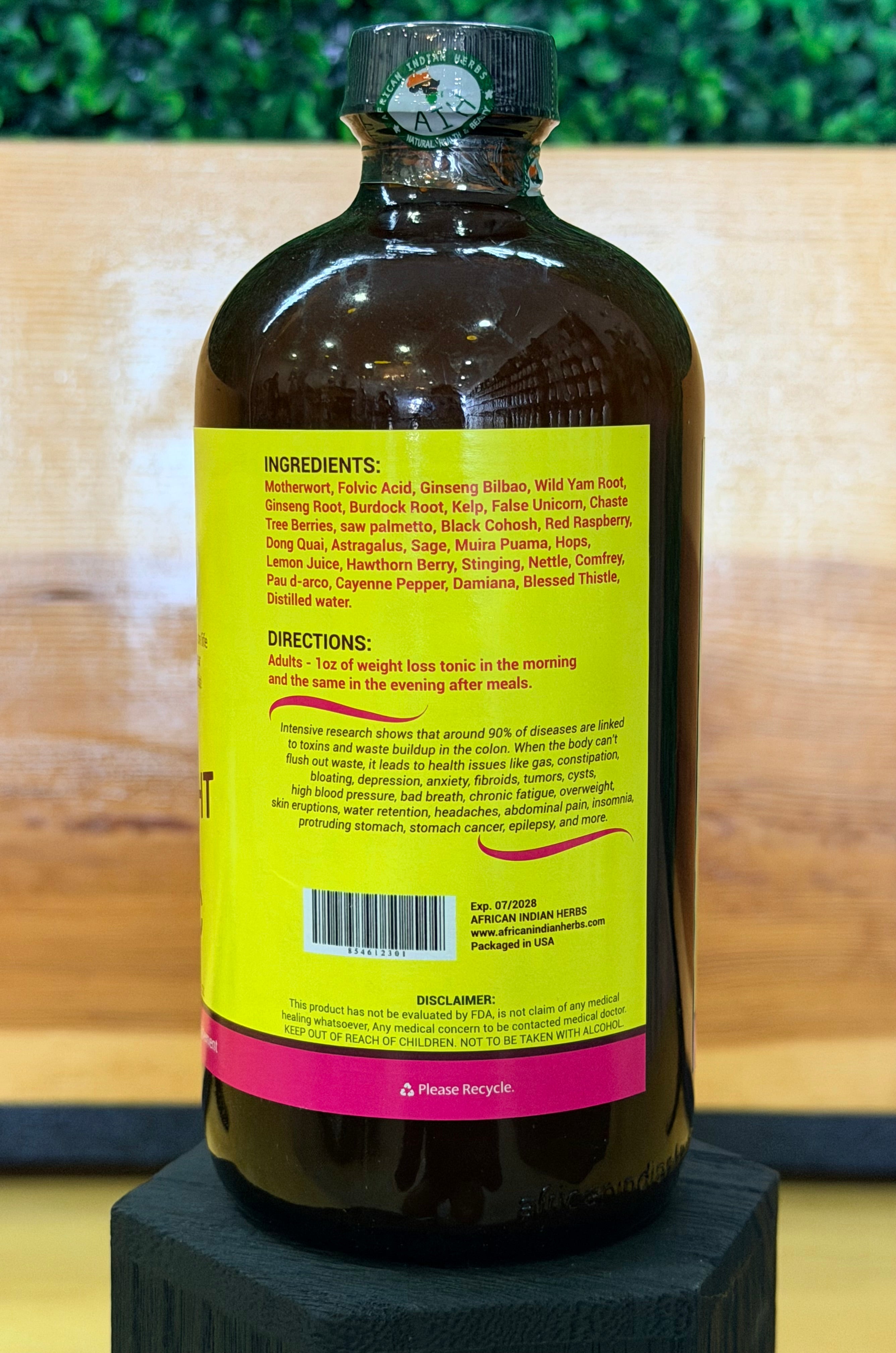 Women's Weight Loss Tonic -16 oz