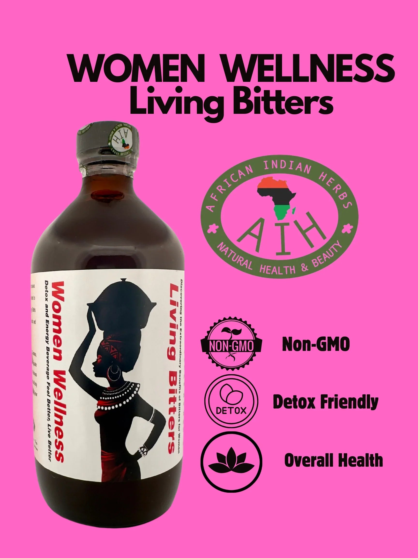 Women Wellness Living Bitters -16 oz